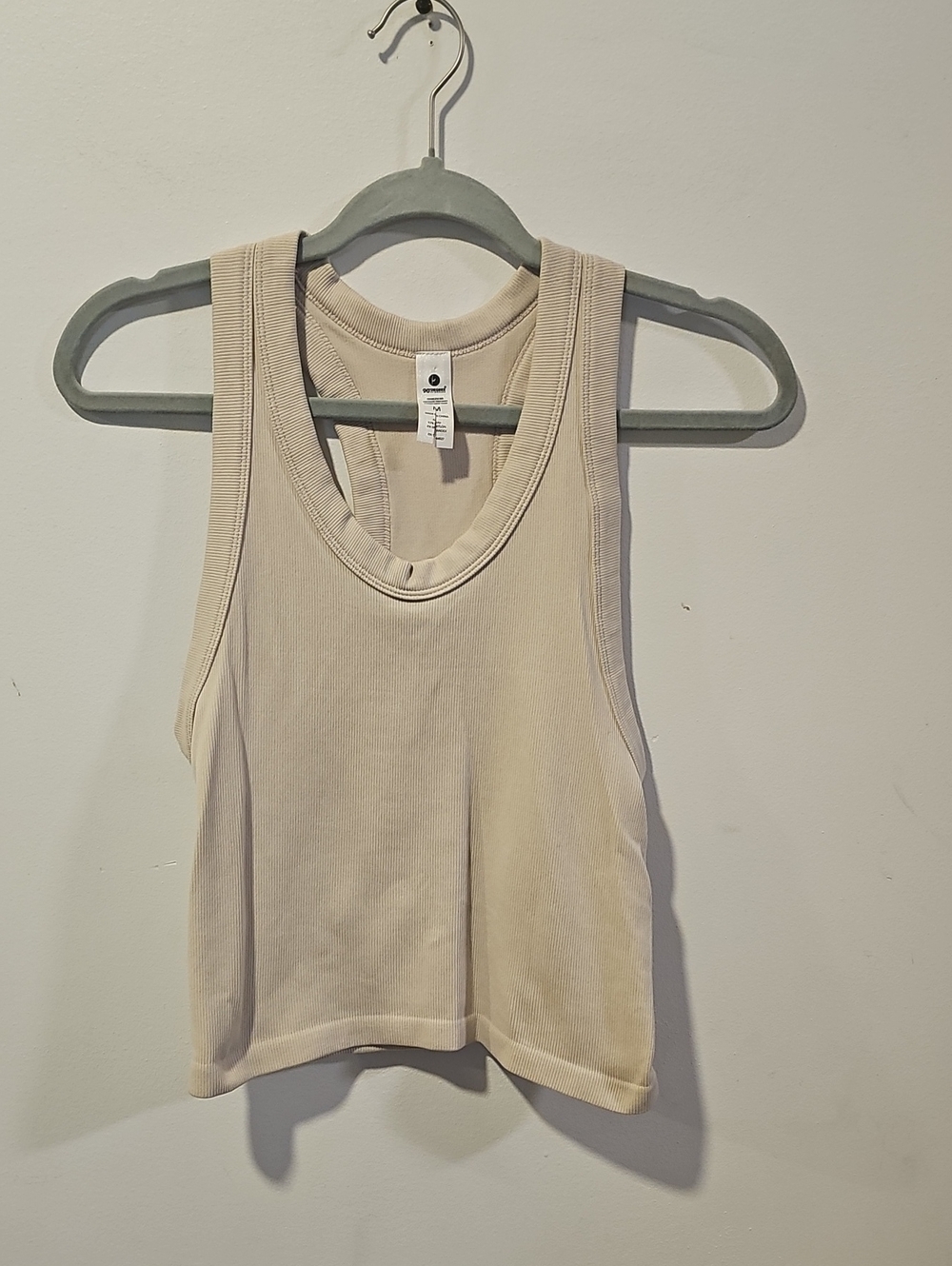90 Degree By Reflex Cream Tank Top
